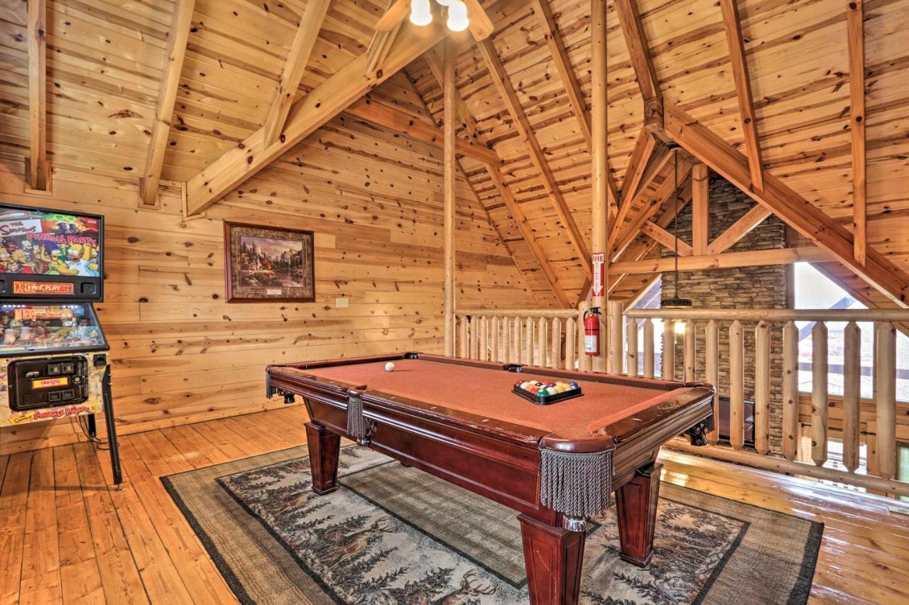 Pigeon Forge Cabin With Games, 1 Mi To Parkway! Exteriör bild
